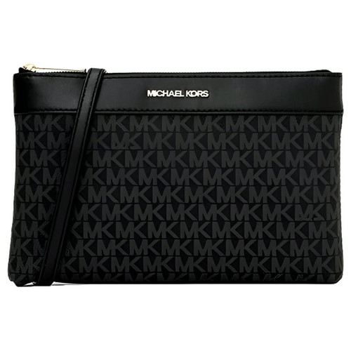 Τσάντα Michael Kors Charlotte 3 σε 1 καινούργια, μαύρη με χρυσαφί λεπτομέρειες