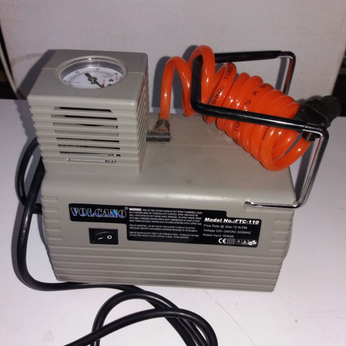 Volcano air compressor new in excellent condition