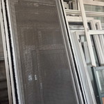Aluminum window and door set used, complete for renovation