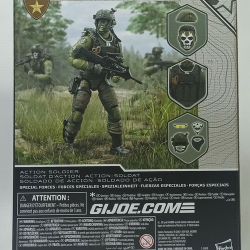 Hasbro GI Joe Classified Legacy Action Soldier Special Forces figure