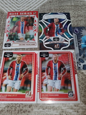 Erling Haaland football card set with World Cup 2026 and Premier League