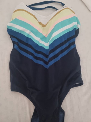 One-piece swimsuit multicolor size M like new