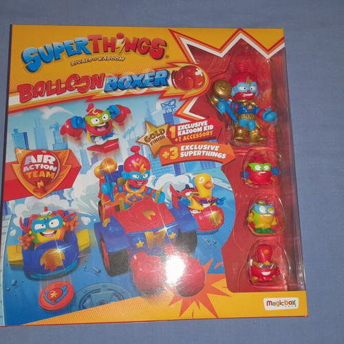 Superthings Balloon Boxer playset new