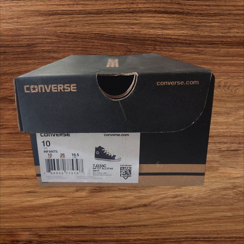 Converse authentic kids shoes size 26 navy blue new