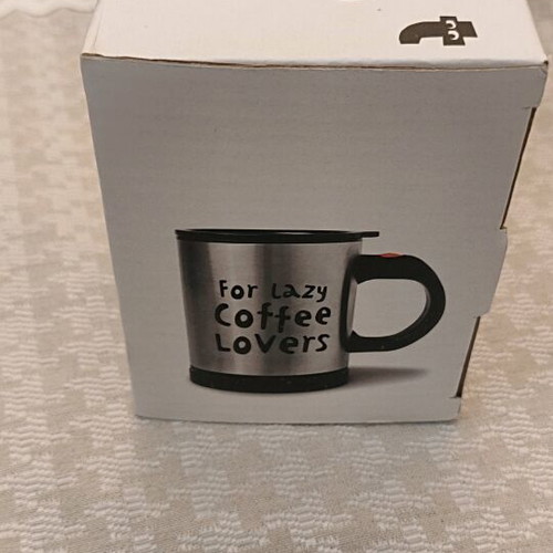 Self-stirring mug new, battery-operated drink mixer