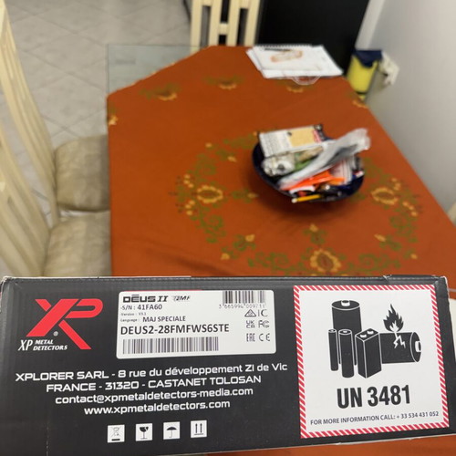 XP DEUS II FMF Metal Detector New Full Package