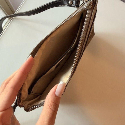 Alviero Martini 1a Classe crossbody bag like new, black and green leather
