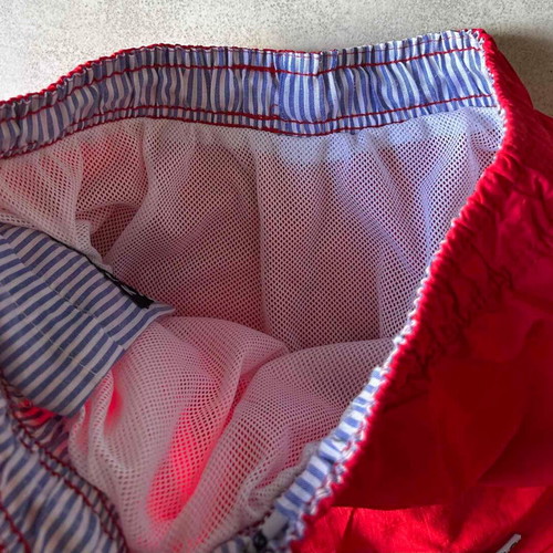 Zero swim shorts red size M like new