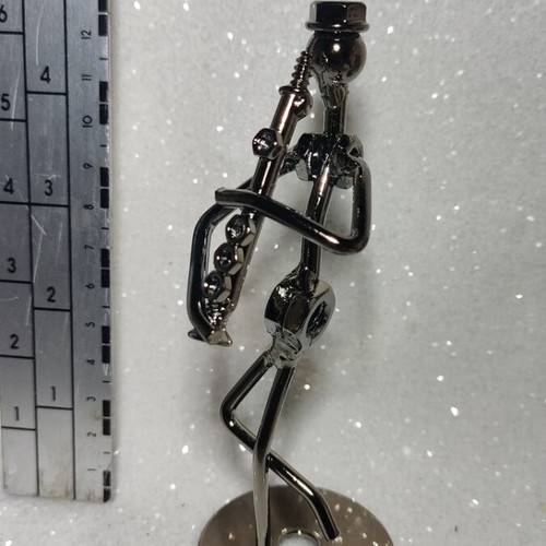 Handmade metal decorative figure