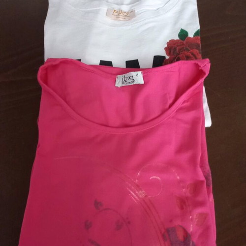 Women's t-shirts used, pack of 4, in very good condition