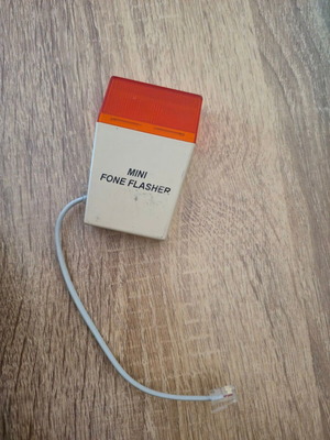Mini Fone Flasher μεταχειρισμένη vintage συσκευή οπτικής ειδοποίησης κλήσης
