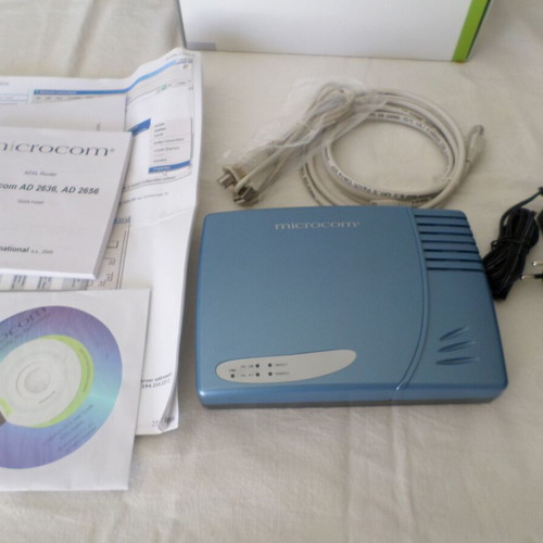 Adsl USB router Microcom AD 2636 like new