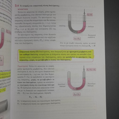 Chemistry G' Lykeiou Salteris textbook like new, Greek