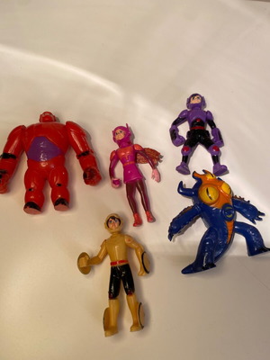 Big Hero 6 figures used from the movie