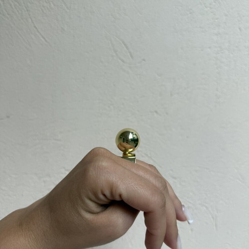 Gold ring new, adjustable, unique design