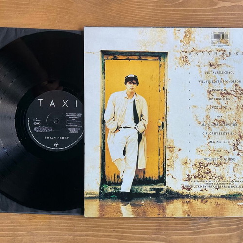 Bryan Ferry Taxi vinyl record used, rock genre