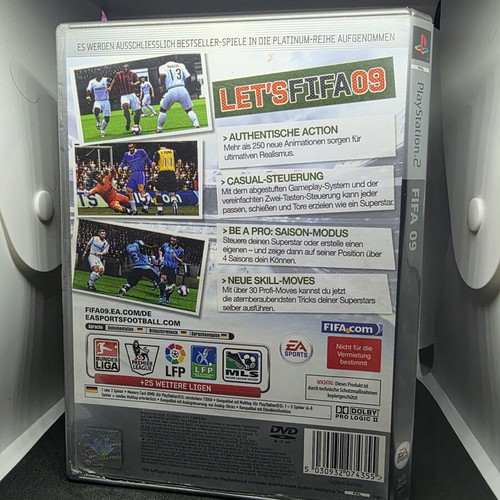 FIFA 09 PlayStation 2 case only, German edition