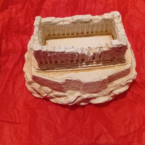 Parthenon souvenir model new, stone-like material