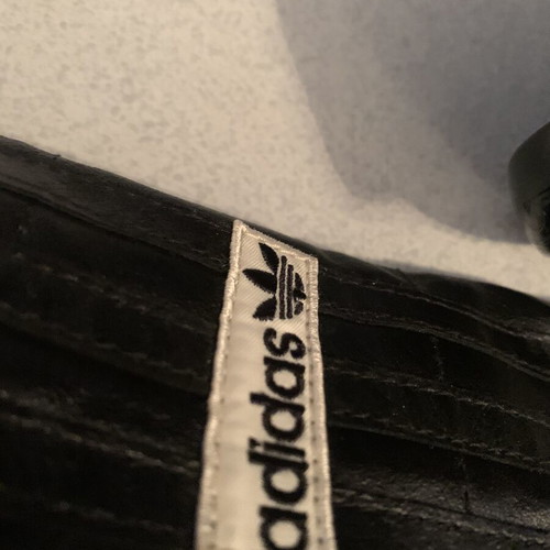 Adidas X Goodyear leather jacket large with Goodyear watch gift like new