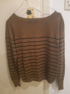 Forecast mariniera pullover like new, size M, black and brown