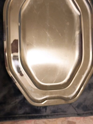 Serving platters like new, sizes 50x35 cm and 45x31 cm