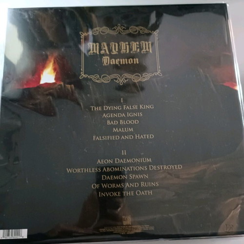 Δίσκος βινυλίου Mayhem Daemon gatefold με booklet μεταχειρισμένος