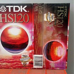 Βιντεοκασέτα (videotape) VHS 120 HS/HG TDK