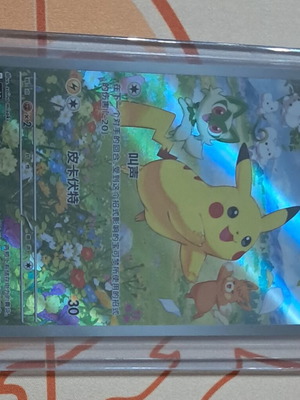 Pokemon Pikachu card new