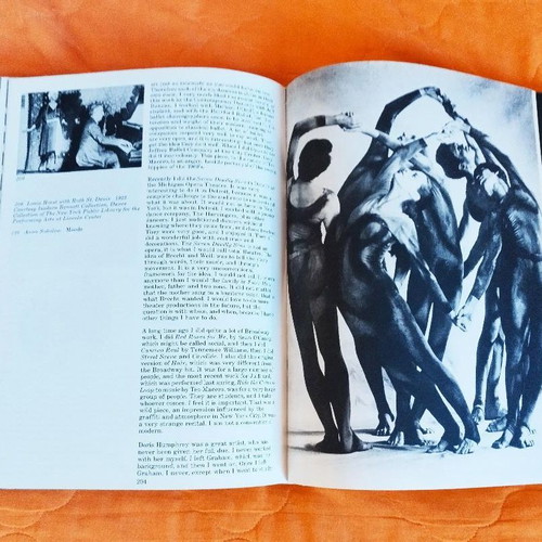 Contemporary Dance Illustrated Art Book 1978 like new