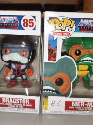 Βινύλινα φιγούρες Dragstor και Mer-Man καινούργιες