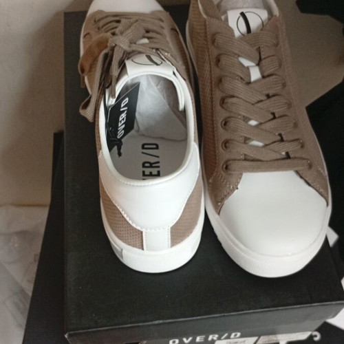 Over/D shoes size 42 new, white and beige