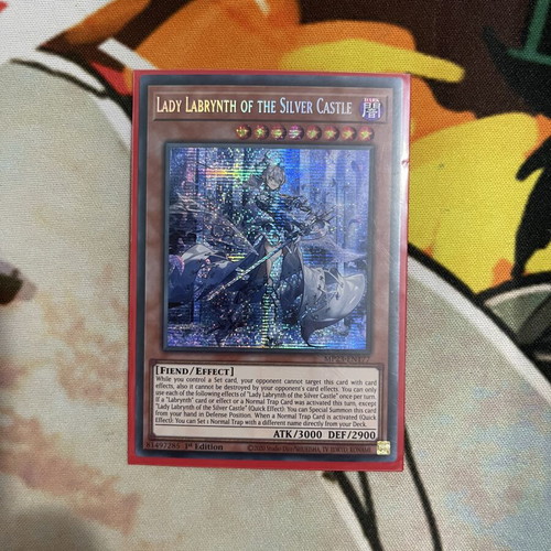 Yu-Gi-Oh! Lady Labrynth of the Silver Castle Secret Rare card