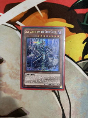 Yu-Gi-Oh! Lady Labrynth of the Silver Castle Secret Rare card