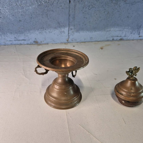 Copper vessels used, antiques