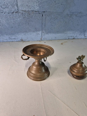 Copper vessels used, antiques