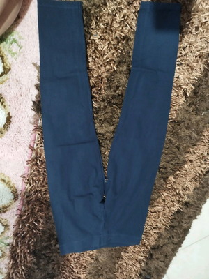 Teen leggings like new, blue, for ages 14-15