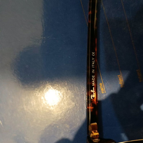 Ray-Ban sunglasses leopard like new
