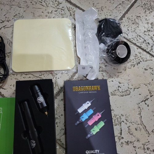 Dragonhawk tattoo set new, professional