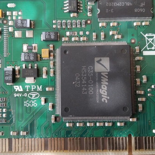 VMagic MPEG-1/2 PCI Video Capture & Compression Card used
