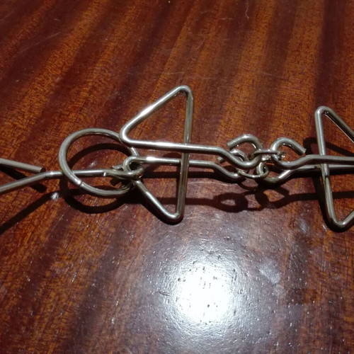 Metal puzzle used