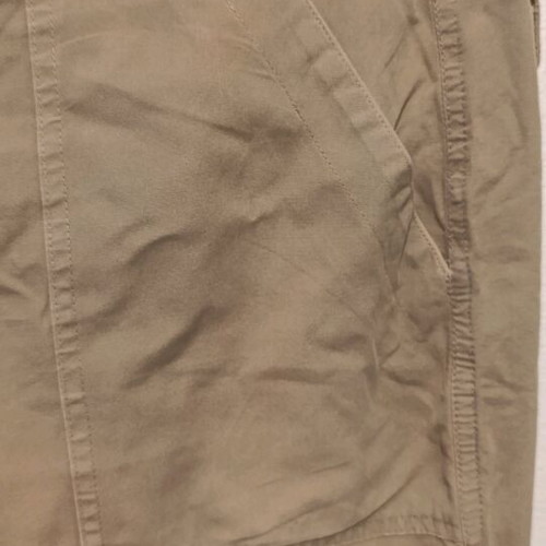 Buggy cargo pants size L like new, beige cotton