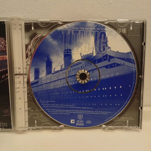 James Horner Titanic CD used, classical music