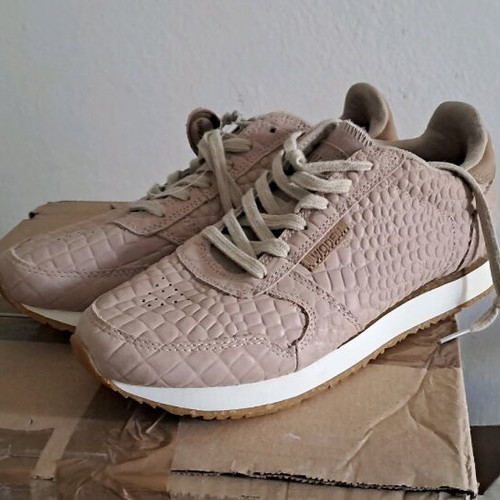 Woden waterproof shoes new, leather, beige, sizes 37-39
