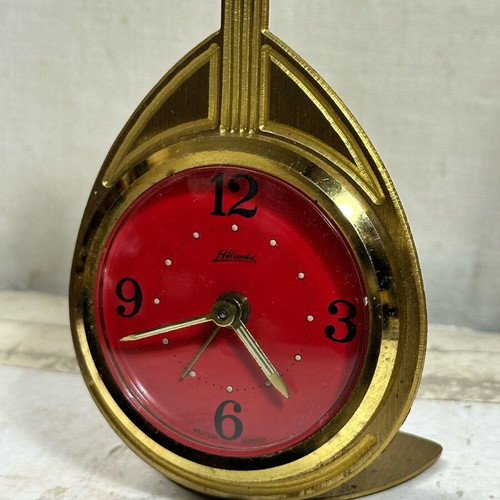 Retro alarm clock used in mandolin shape Atlanta from West Germany
