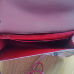 Bag with strap like new, pink