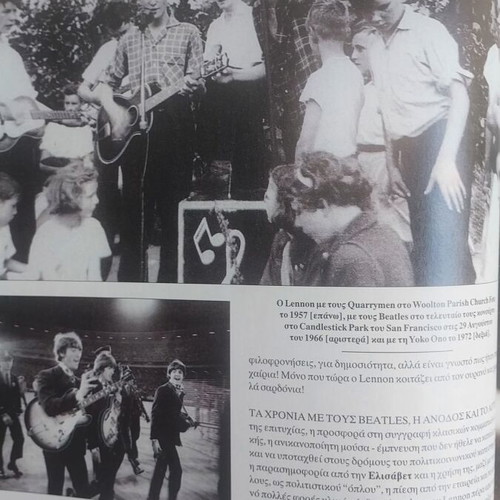 John Lennon The Beatles Zoo magazine like new