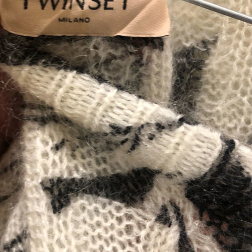Twinset women's floral cardigan like new, multicolor No S