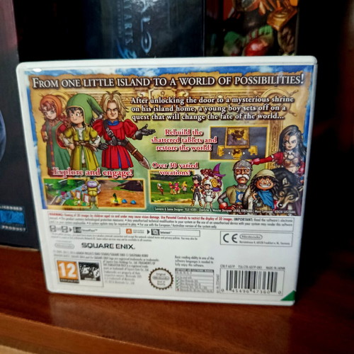 Dragon Quest VII Nintendo 3DS game like new, English version