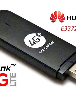 Huawei E3372 4G/LTE 150Mbps multimode USB stick new, black