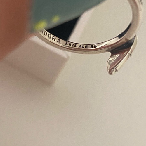Pandora Stranger Things ring new, silver, size 7